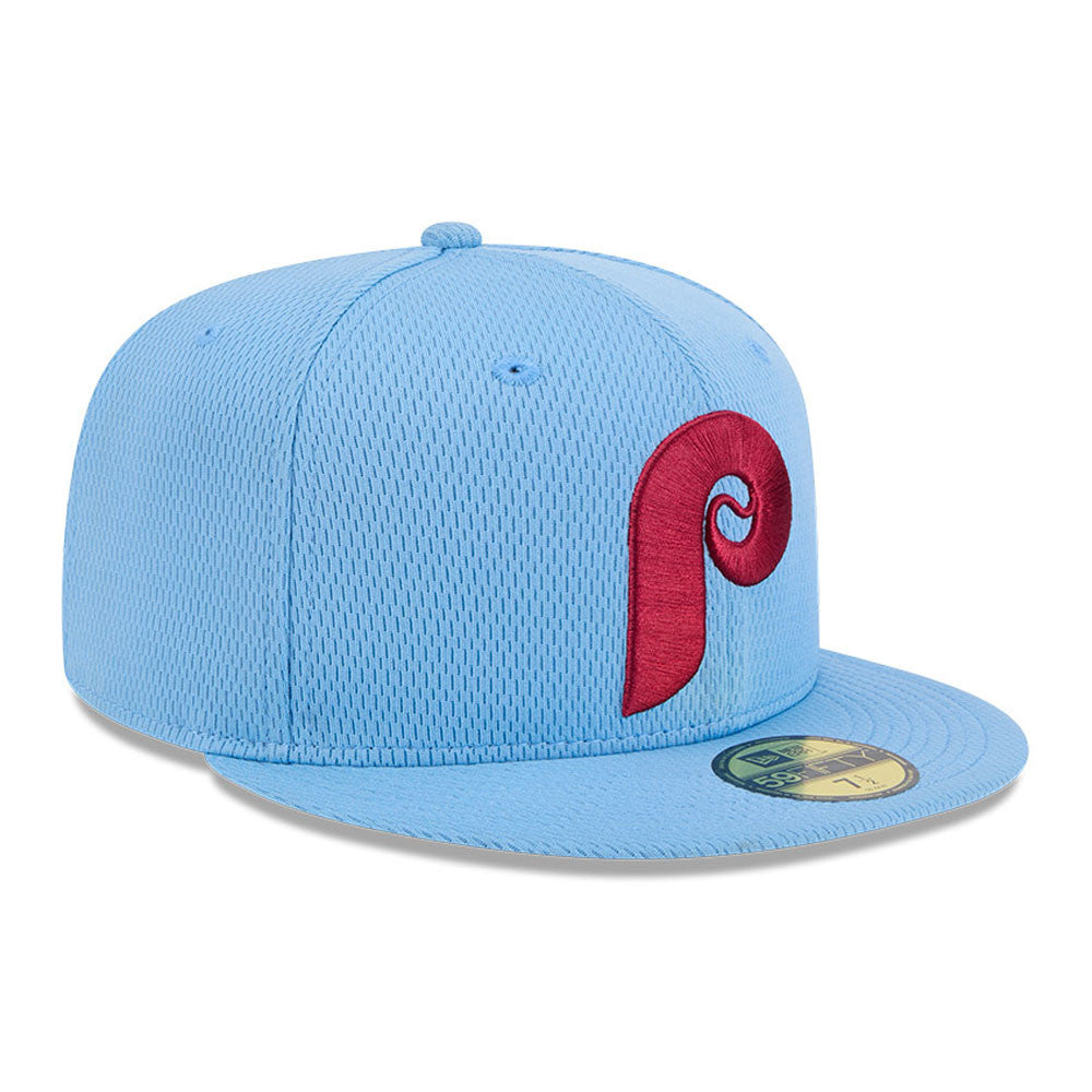 Philadelphia Phillies New Era Blue Alternate 2025 Clubhouse 59FIFTY Fitted Hat Official Team Hat Sports Fan Cap Official MLB Team Hat Baseball Fan Cap
