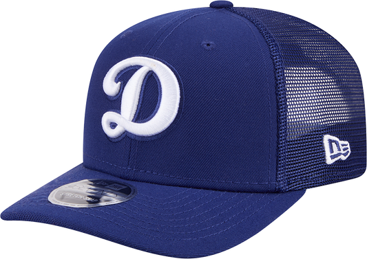 Los Angeles Dodgers New Era Royal 9SEVENTY Trucker Adjustable Hat Official Team Hat Sports Fan Cap Official MLB Team Hat Baseball Fan Cap