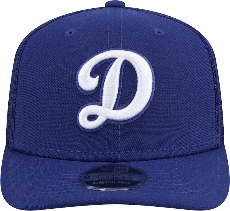 Los Angeles Dodgers New Era Royal 9SEVENTY Trucker Adjustable Hat Official Team Hat Sports Fan Cap Official MLB Team Hat Baseball Fan Cap
