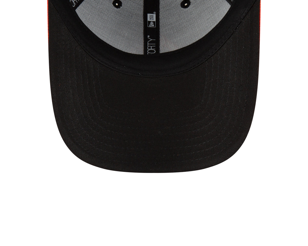 Baltimore Orioles Black Orange Alternate New Era Player Replica M-Crown 9FORTY Adjustable Hat Official Team Hat Sports Fan Cap Official MLB Team Hat B