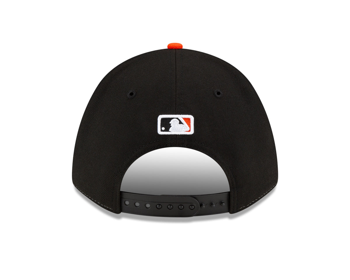 Baltimore Orioles White Orange Black New Era Player Replica M-Crown 9FORTY Adjustable Hat Official Team Hat Sports Fan Cap Official MLB Team Hat Baseb