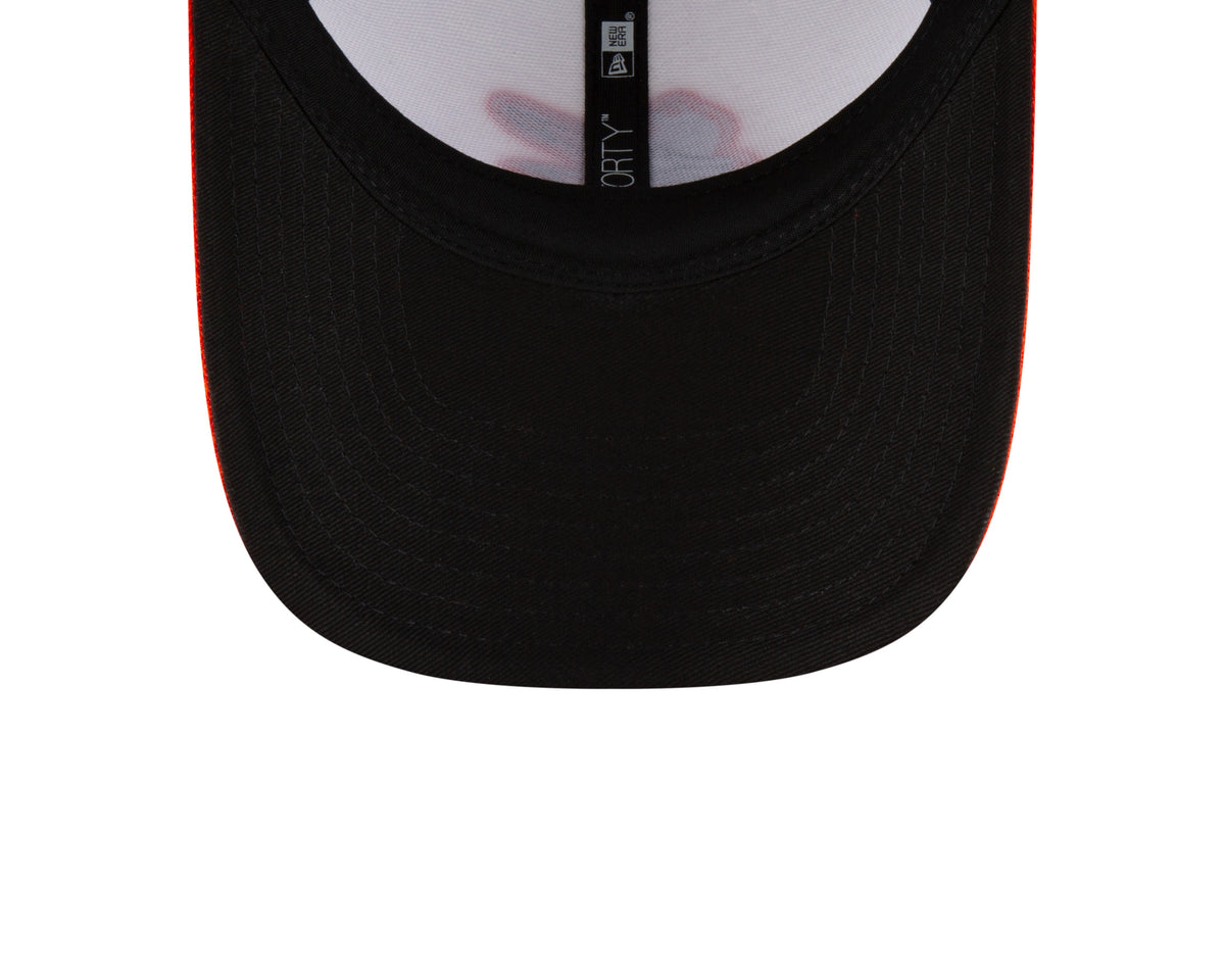 Baltimore Orioles White Orange Black New Era Player Replica M-Crown 9FORTY Adjustable Hat Official Team Hat Sports Fan Cap Official MLB Team Hat Baseb