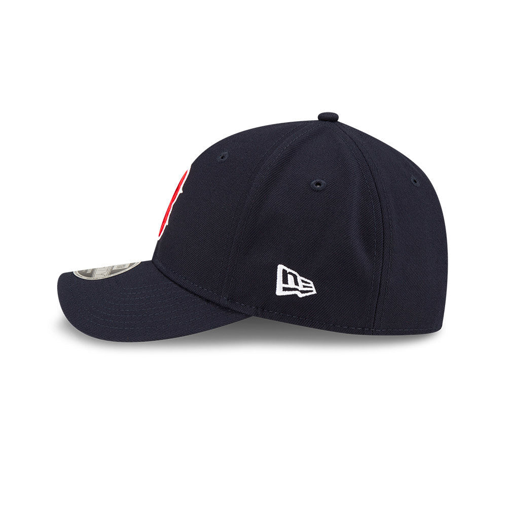 Boston Red Sox Navy New Era Player Replica M-Crown 9FORTY Adjustable Hat Official Team Hat Sports Fan Cap Official MLB Team Hat Baseball Fan Cap