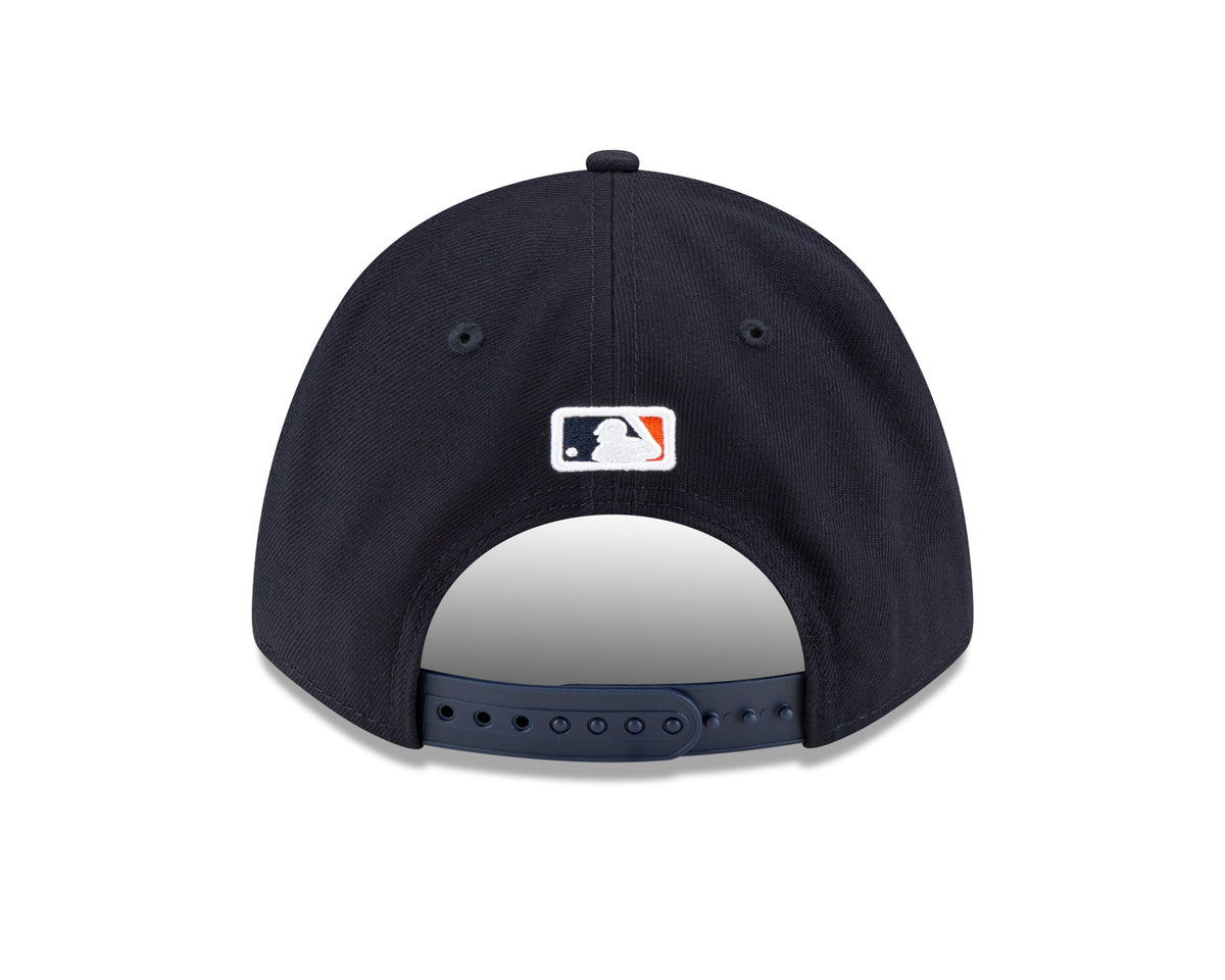 Houston Astros Navy Home New Era Player Replica M-Crown 9FORTY Adjustable Hat Official Team Hat Sports Fan Cap Official MLB Team Hat Baseball Fan Cap