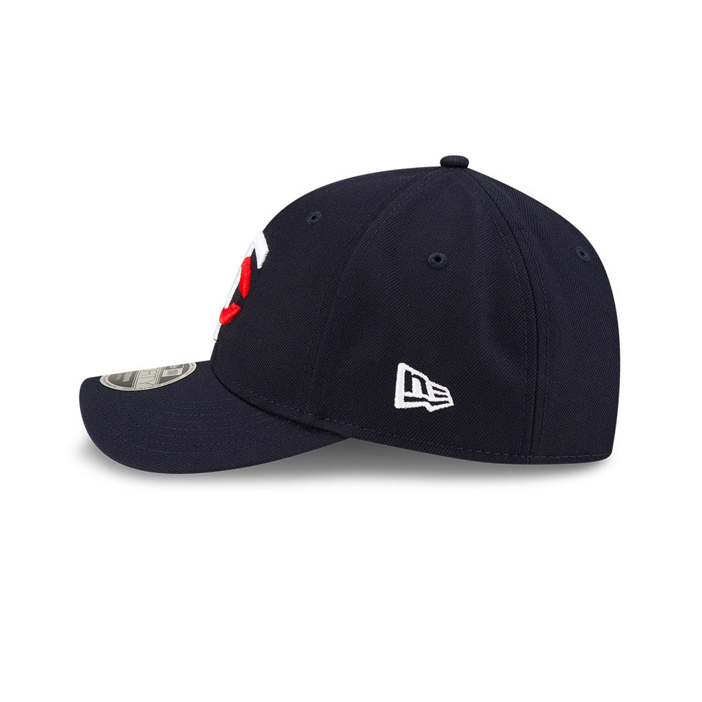 Minnesota Twins Navy New Era Player Replica M-Crown 9FORTY Adjustable Hat Official Team Hat Sports Fan Cap Official MLB Team Hat Baseball Fan Cap