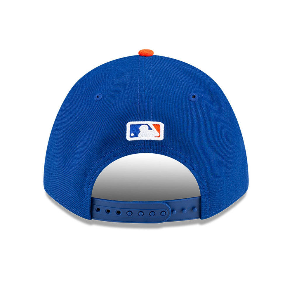 New York Mets Royal Blue New Era Player Replica M-Crown 9FORTY Adjustable Hat Official Team Hat Sports Fan Cap Official MLB Team Hat Baseball Fan Cap