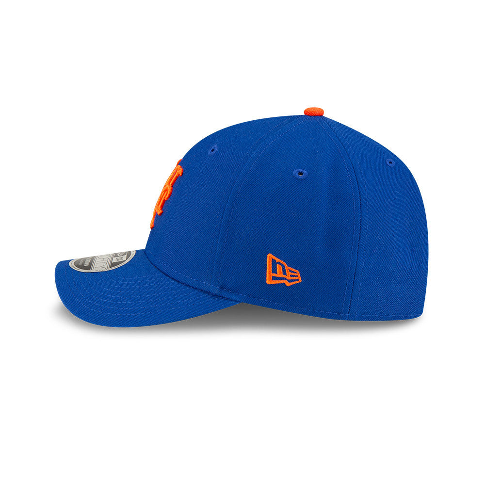 New York Mets Royal Blue New Era Player Replica M-Crown 9FORTY Adjustable Hat Official Team Hat Sports Fan Cap Official MLB Team Hat Baseball Fan Cap