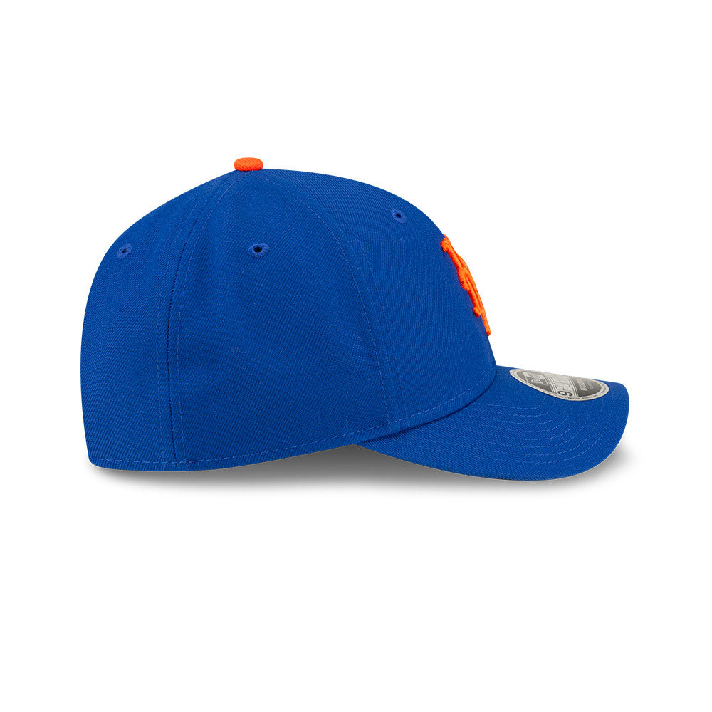 New York Mets Royal Blue New Era Player Replica M-Crown 9FORTY Adjustable Hat Official Team Hat Sports Fan Cap Official MLB Team Hat Baseball Fan Cap