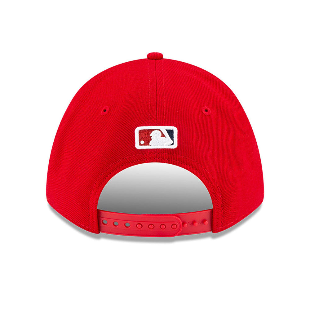 Washington Nationals Red New Era Player Replica M-Crown 9FORTY Adjustable Hat Official Team Hat Sports Fan Cap Official MLB Team Hat Baseball Fan Cap