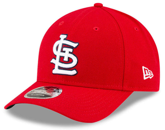 St Louis Cardinals Red New Era Player Replica M-Crown 9FORTY Adjustable Hat Official Team Hat Sports Fan Cap Official MLB Team Hat Baseball Fan Cap