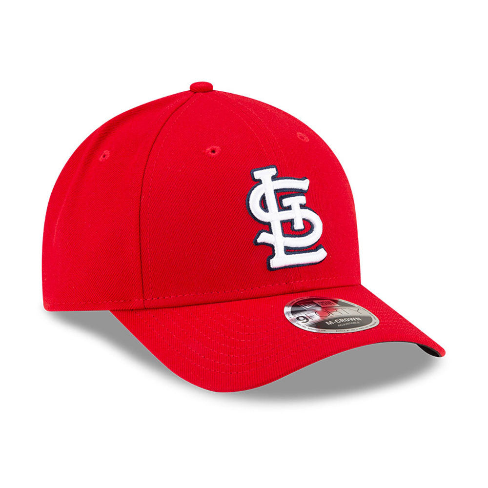 St Louis Cardinals Red New Era Player Replica M-Crown 9FORTY Adjustable Hat Official Team Hat Sports Fan Cap Official MLB Team Hat Baseball Fan Cap