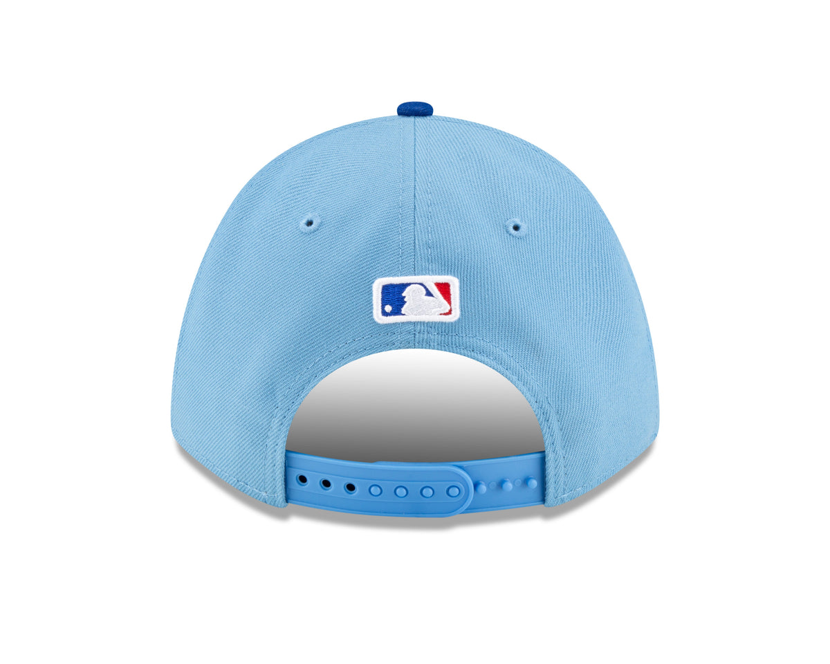Texas Rangers Blue Alternate New Era Player Replica M-Crown 9FORTY Adjustable Hat Official Team Hat Sports Fan Cap Official MLB Team Hat Baseball Fan