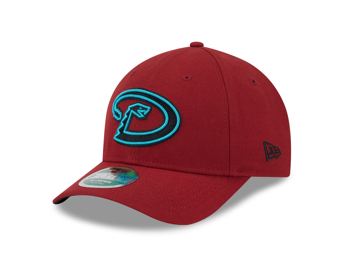 Arizona Diamondbacks Red Alternate New Era Player Replica M-Crown 9FORTY Adjustable Hat Official Team Hat Sports Fan Cap Official MLB Team Hat Basebal