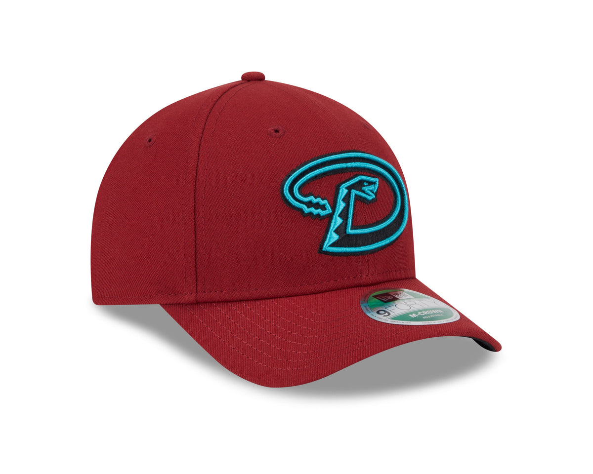 Arizona Diamondbacks Red Alternate New Era Player Replica M-Crown 9FORTY Adjustable Hat Official Team Hat Sports Fan Cap Official MLB Team Hat Basebal