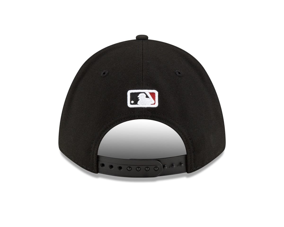 Arizona Diamondbacks Black Alternate New Era Player Replica M-Crown 9FORTY Adjustable Hat Official Team Hat Sports Fan Cap Official MLB Team Hat Baseb