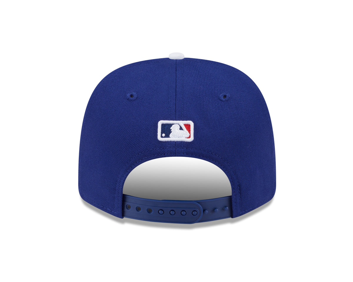 Los Angeles Dodgers Royal Blue New Era Player Replica 9SEVENTY Stretch Snap Adjustable Hat Official Team Hat Sports Fan Cap Official MLB Team Hat Base