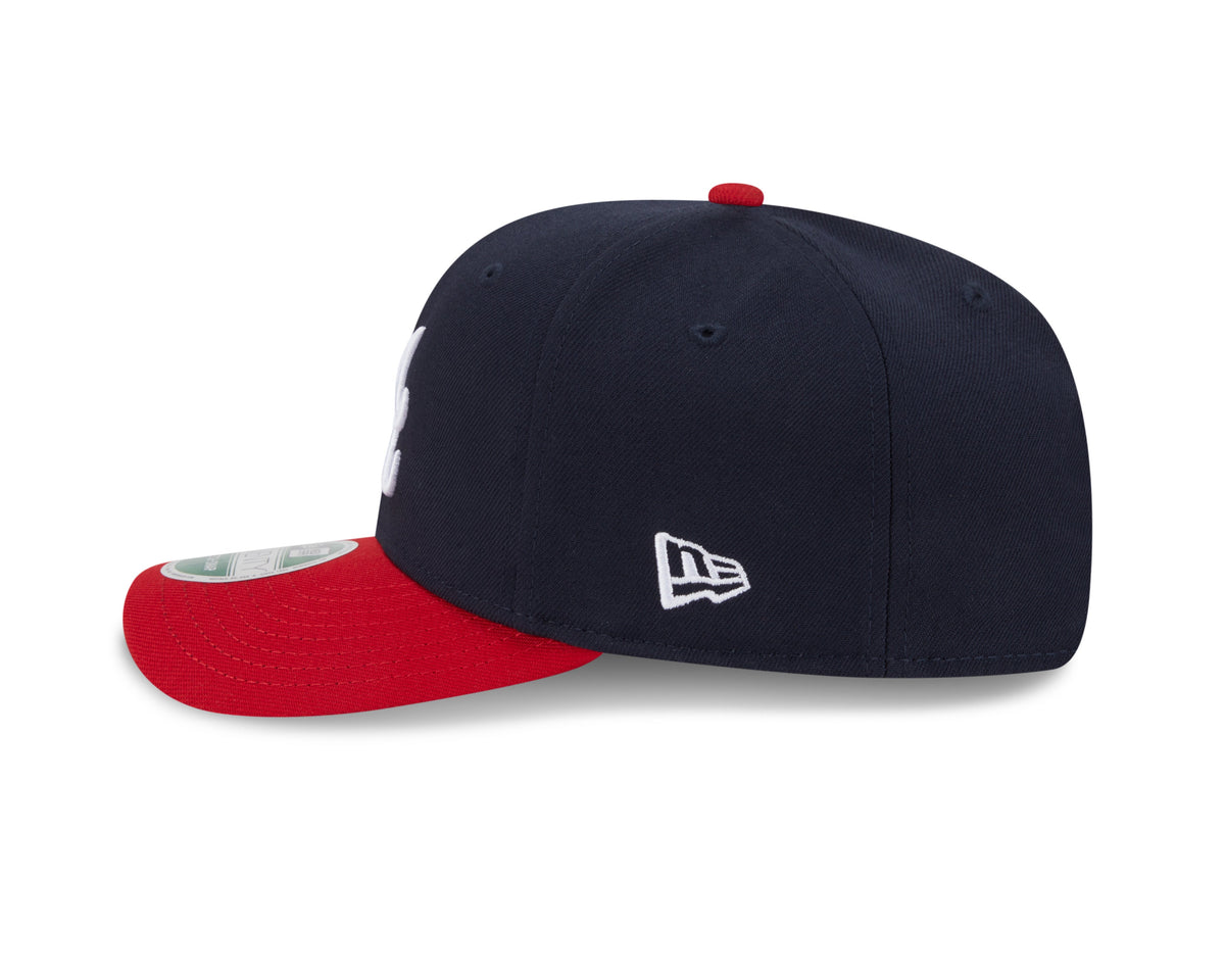 Atlanta Braves New Era Player Replica 9SEVENTY Stretch Snap Adjustable Hat Official Team Hat Sports Fan Cap Official MLB Team Hat Baseball Fan Cap