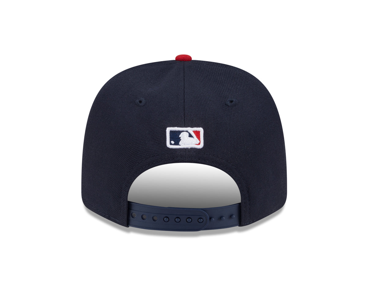 Atlanta Braves New Era Player Replica 9SEVENTY Stretch Snap Adjustable Hat Official Team Hat Sports Fan Cap Official MLB Team Hat Baseball Fan Cap