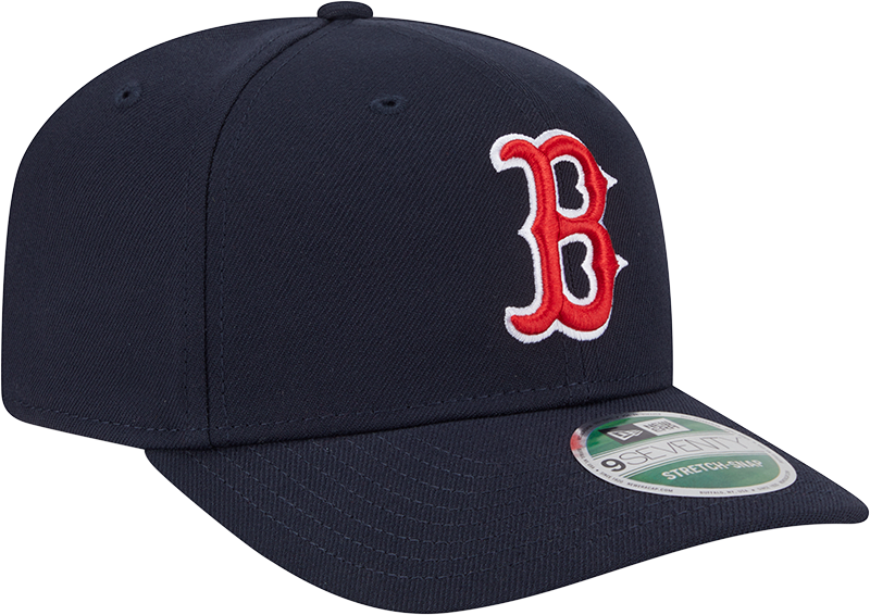 Boston Red Sox Navy New Era Player Replica 9SEVENTY Stretch Snap Adjustable Hat Official Team Hat Sports Fan Cap Official MLB Team Hat Baseball Fan Ca