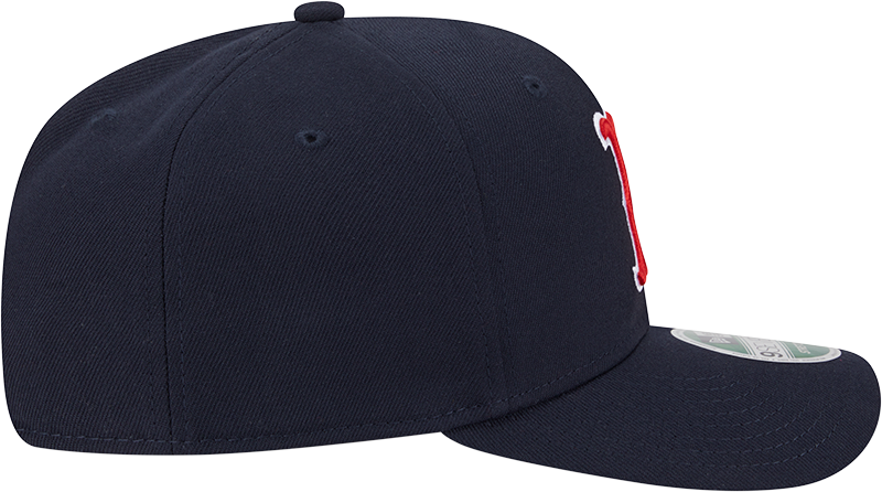 Boston Red Sox Navy New Era Player Replica 9SEVENTY Stretch Snap Adjustable Hat Official Team Hat Sports Fan Cap Official MLB Team Hat Baseball Fan Ca