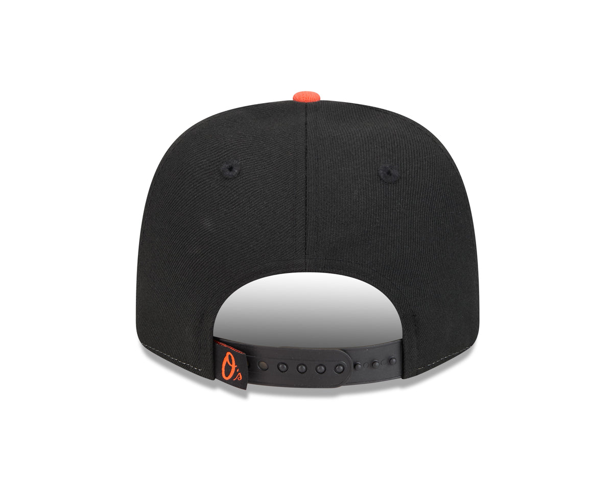 Baltimore Orioles Home New Era Player Replica 9SEVENTY Stretch Snap Adjustable Hat Official Team Hat Sports Fan Cap Official MLB Team Hat Baseball Fan