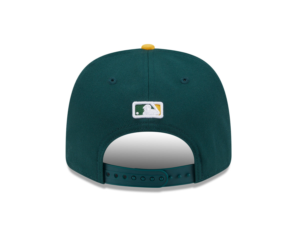 Athletics Green New Era Player Replica 9SEVENTY Stretch Snap Adjustable Hat Official Team Hat Sports Fan Cap Official MLB Team Hat Baseball Fan Cap