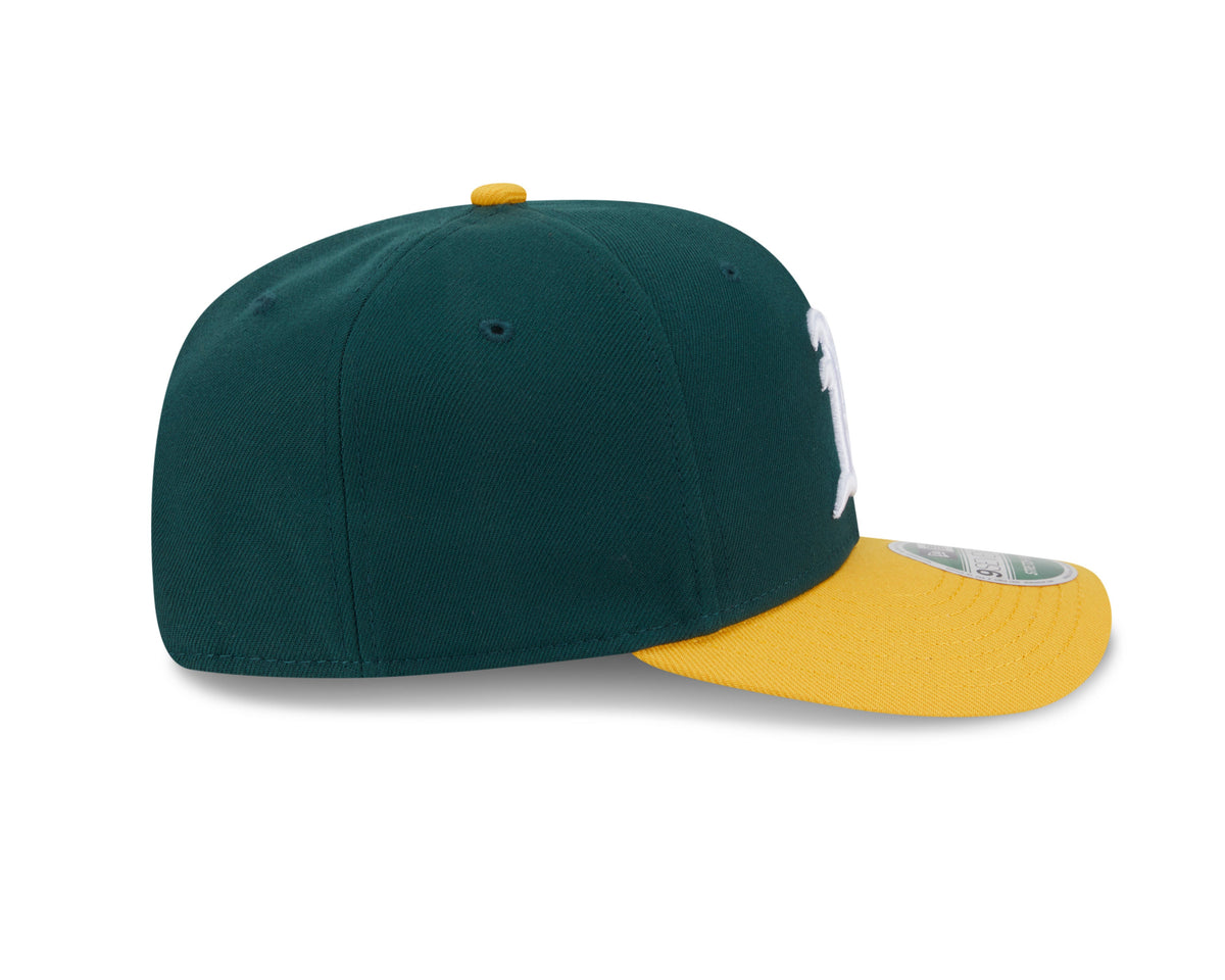 Athletics Green New Era Player Replica 9SEVENTY Stretch Snap Adjustable Hat Official Team Hat Sports Fan Cap Official MLB Team Hat Baseball Fan Cap