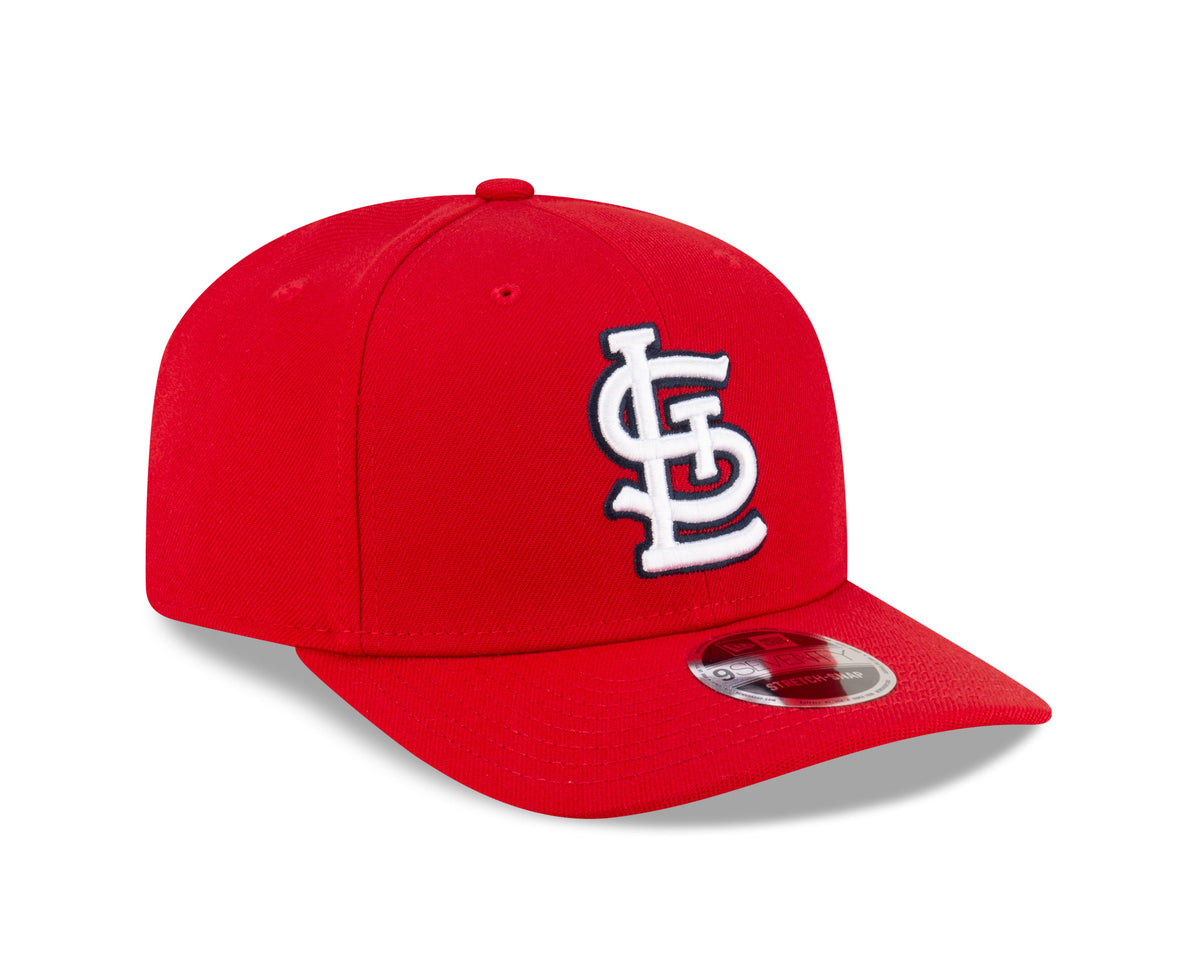 St Louis Cardinals Red New Era Player Replica 9SEVENTY Stretch Snap Adjustable Hat Official Team Hat Sports Fan Cap Official MLB Team Hat Baseball Fan