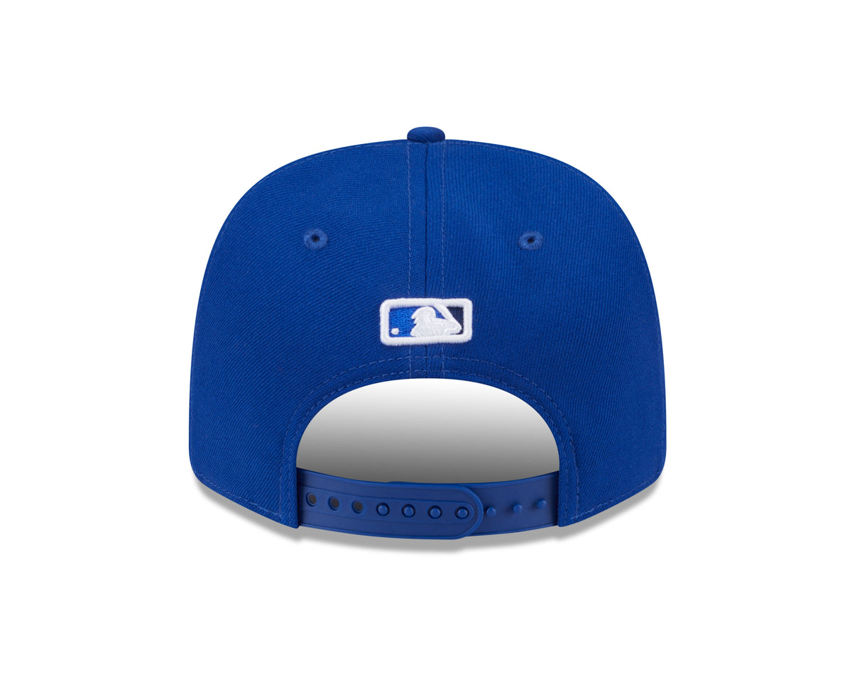 Toronto Blue Jays Blue New Era Player Replica 9SEVENTY Stretch Snap Adjustable Hat Official Team Hat Sports Fan Cap Official MLB Team Hat Baseball Fan