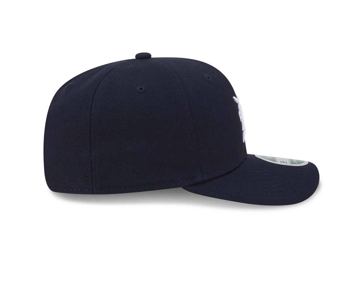 Detroit Tigers Navy New Era Player Replica 9SEVENTY Stretch Snap Adjustable Hat Official Team Hat Sports Fan Cap Official MLB Team Hat Baseball Fan Ca