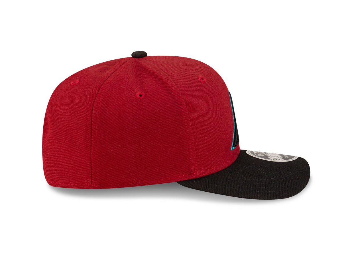 Arizona Diamondbacks Red New Era Player Replica 9SEVENTY Stretch Snap Adjustable Hat Official Team Hat Sports Fan Cap Official MLB Team Hat Baseball F
