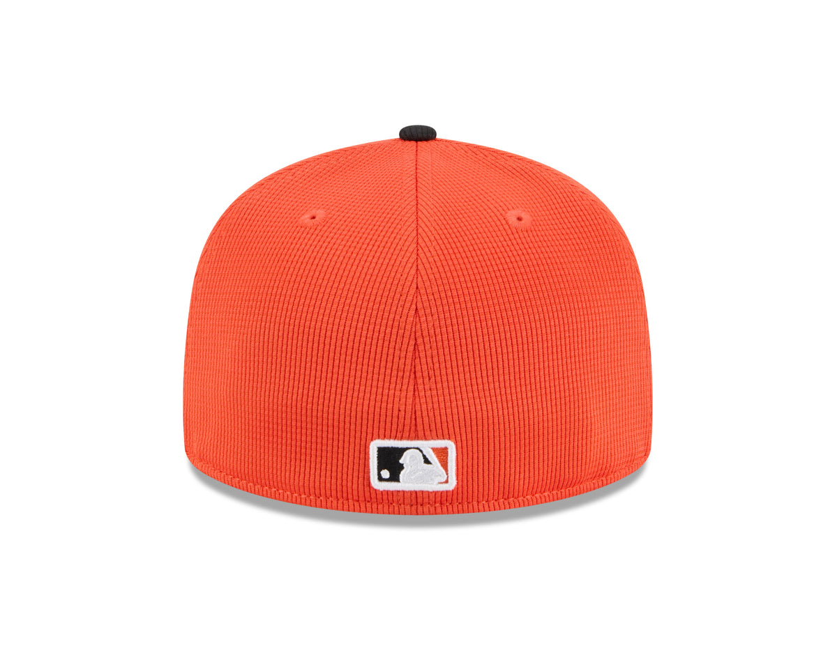 Baltimore Orioles New Era Orange 2025 Spring Training 59FIFTY Fitted Hat Official Team Hat Sports Fan Cap Official MLB Team Hat Baseball Fan Cap