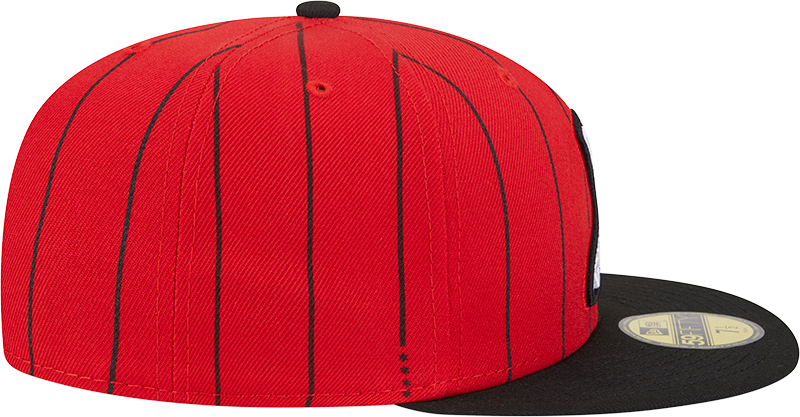 Chicago White Sox New Era 2025 26 City Connect 59FIFTY Fitted Hat - Red Black Official Team Hat Sports Fan Cap Official MLB Team Hat Baseball Fan Cap