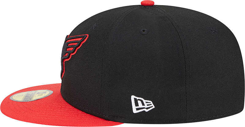 Chicago White Sox New Era 2025 City Connect Alternate 59FIFTY Fitted Hat - Black Red Official Team Hat Sports Fan Cap Official MLB Team Hat Baseball F