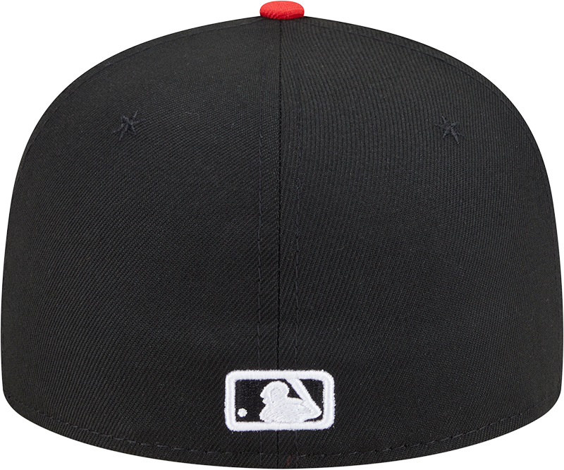 Chicago White Sox New Era 2025 City Connect Alternate 59FIFTY Fitted Hat - Black Red Official Team Hat Sports Fan Cap Official MLB Team Hat Baseball F