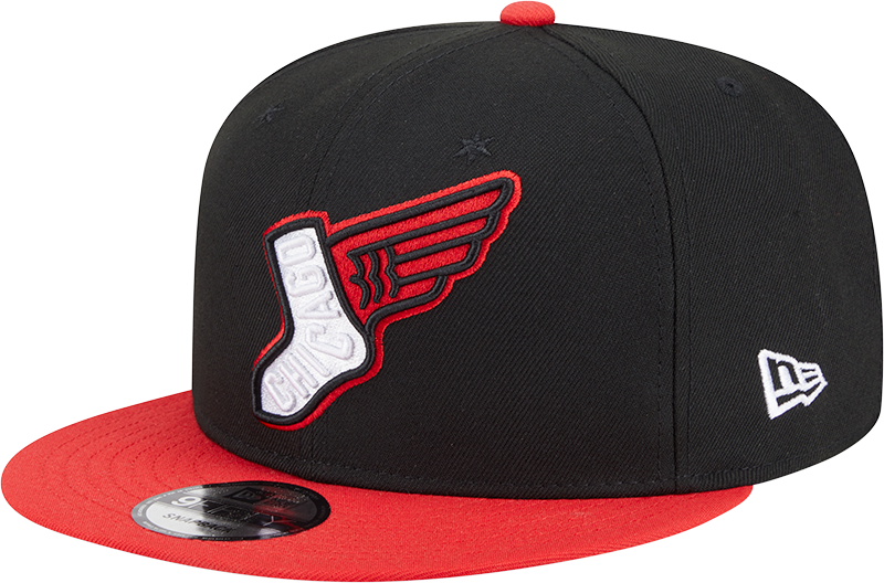 Chicago White Sox New Era 2025 City Connect Alternate 9FIFTY Snapback Hat - Red Black Official Team Hat Sports Fan Cap Official MLB Team Hat Baseball