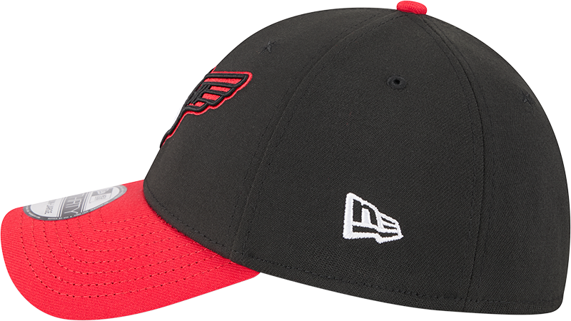 Chicago White Sox 2025 City Connect Alternate Black Red New Era 39THIRTY Flex Fit Hat Official Team Hat Sports Fan Cap Official MLB Team Hat Baseball