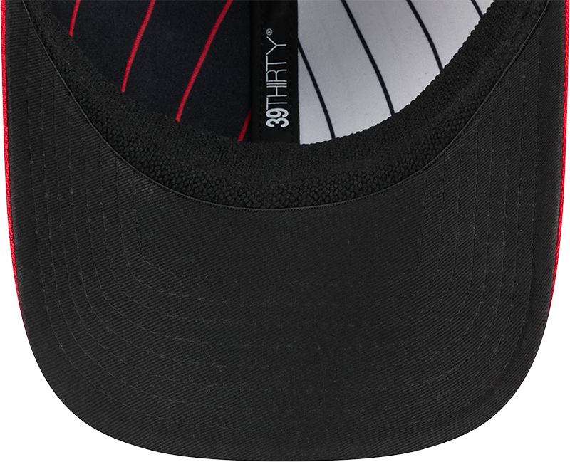 Chicago White Sox 2025 City Connect Alternate Black Red New Era 39THIRTY Flex Fit Hat Official Team Hat Sports Fan Cap Official MLB Team Hat Baseball