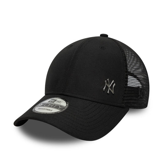 New York Yankees MLB Flawless 9Forty Trucker Official Team Hat Sports Fan Cap Official MLB Team Hat Baseball Fan Cap