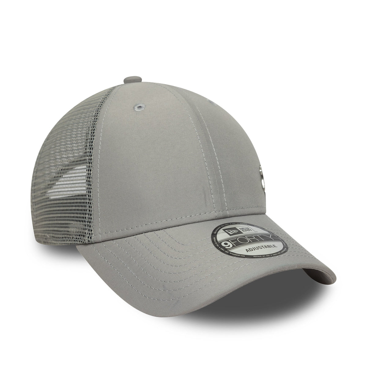 New York Yankees MLB Flawless 9Forty Trucker Grey Official Team Hat Sports Fan Cap Official MLB Team Hat Baseball Fan Cap
