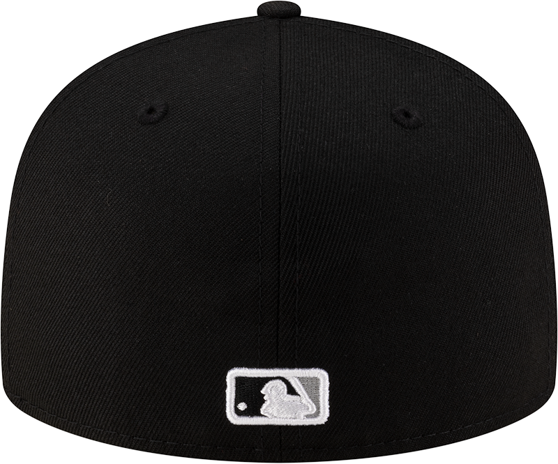 Chicago White Sox New Era 2025 City Connect Team Color 59FIFTY Fitted Hat -Black Official Team Hat Sports Fan Cap Official MLB Team Hat Baseball Fan C
