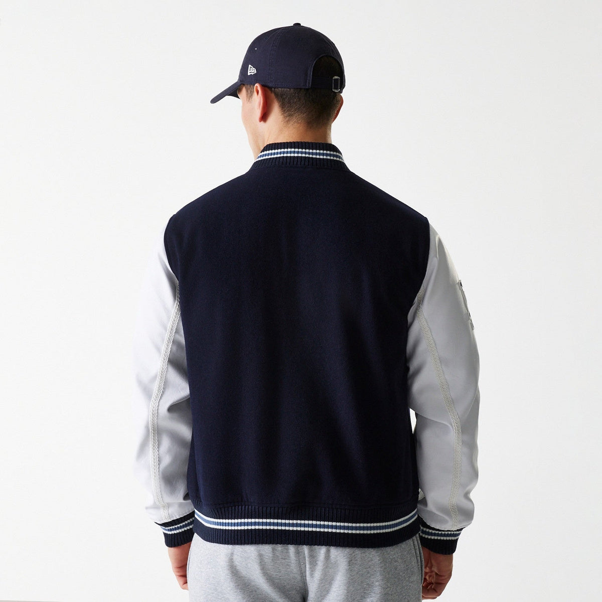 Los Angeles Dodgers MLB Wordmark Varsity Jacket New Era Official Sports Fan Gear Official MLB Team Apparel Baseball Fan Gear