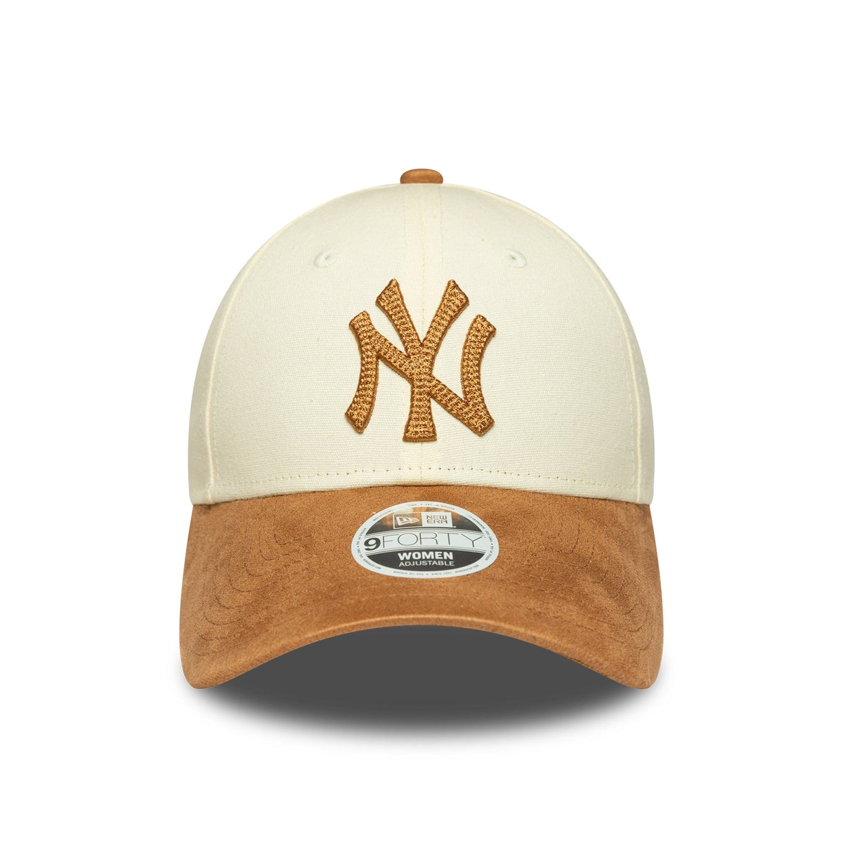 New York Yankees Womens Faux Suede MLB 9FORTY Strapback New Era LTC CAM Official Team Hat Sports Fan Cap Official MLB Team Hat Baseball Fan Cap