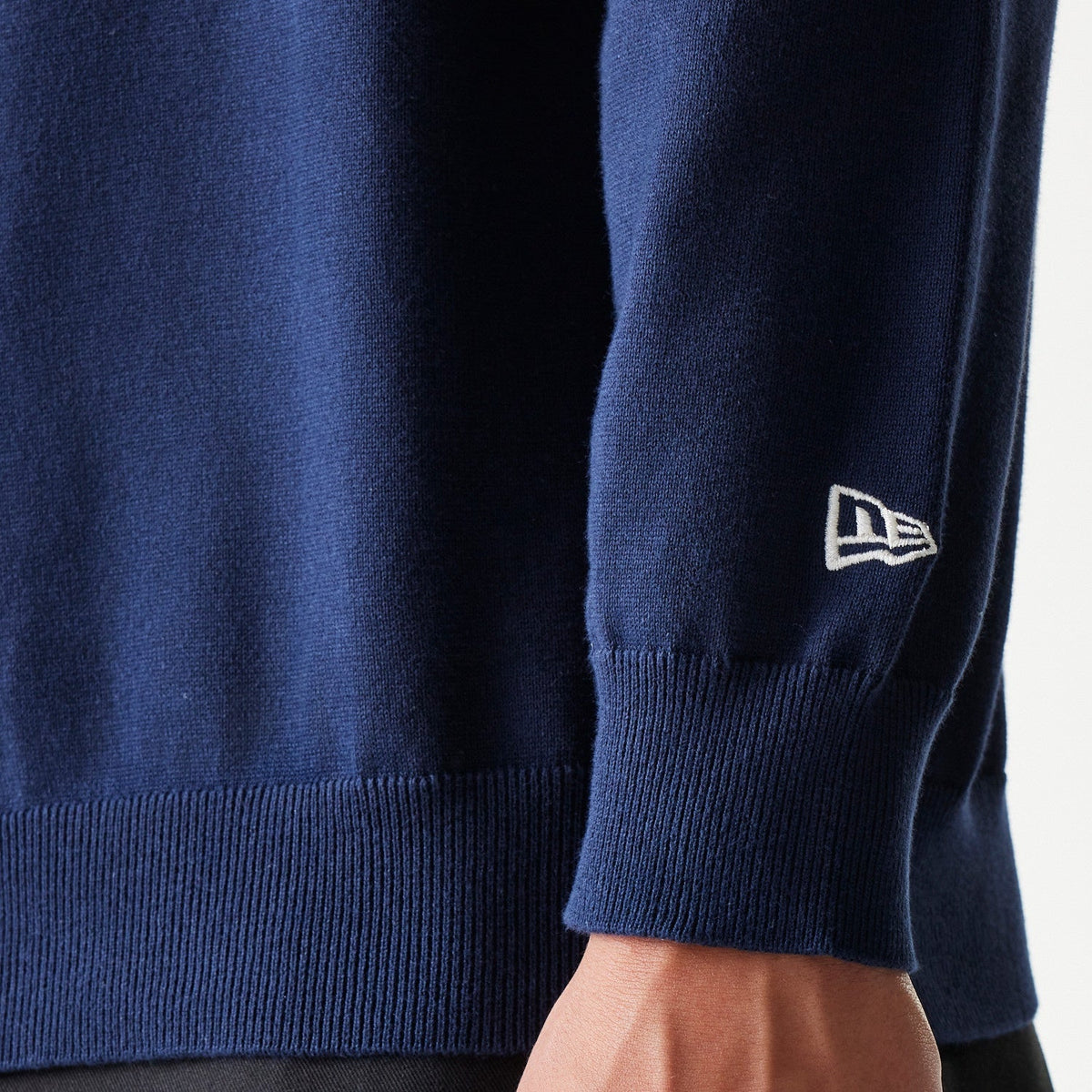 MLB Essential Knit Sweater New York Yankees Navy Official Sports Fan Gear Popular MLB Style Fan Collection