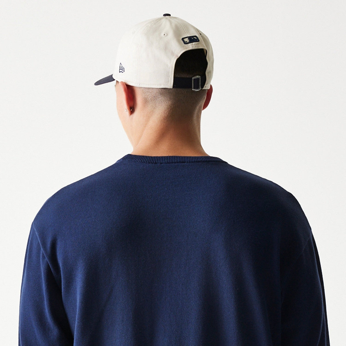 MLB Essential Knit Sweater New York Yankees Navy Official Sports Fan Gear Popular MLB Style Fan Collection