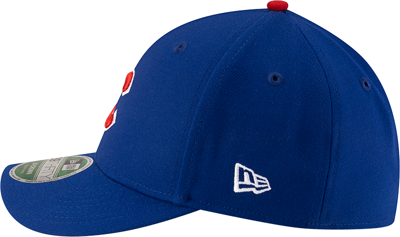 Chicago Cubs New Era M-Crown 39Thirty Player Replica Blue Flex Fit Hat Official Team Hat Sports Fan Cap Official MLB Team Hat Baseball Fan Cap