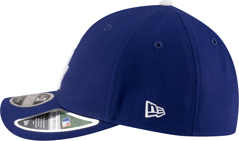 Los Angeles Dodgers New Era M-Crown 39Thirty Player Replica Blue Flex Fit Hat Official Team Hat Sports Fan Cap Official MLB Team Hat Baseball Fan Cap