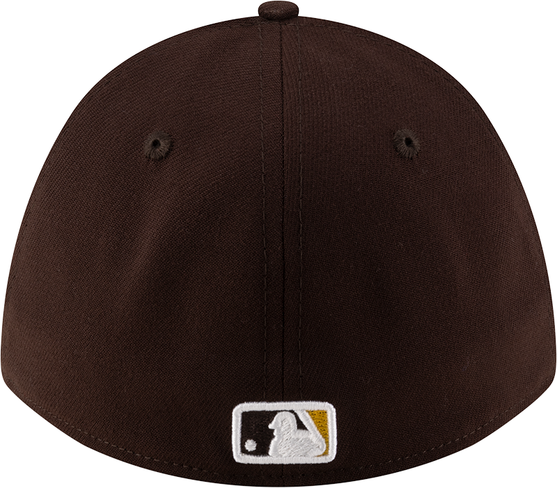 San Diego Padres New Era M-Crown Player Replica 39Thirty Brown Flex Fit Hat Official Team Hat Sports Fan Cap Official MLB Team Hat Baseball Fan Cap