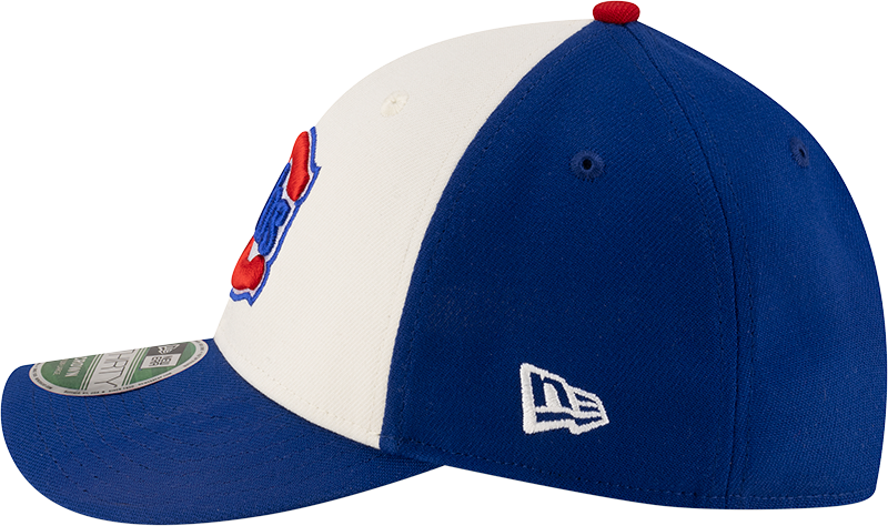Chicago Cubs New Era M-Crown 39Thirty Alternate 2 Player Replica Blue Flex Fit Hat Official Team Hat Sports Fan Cap Official MLB Team Hat Baseball Fan