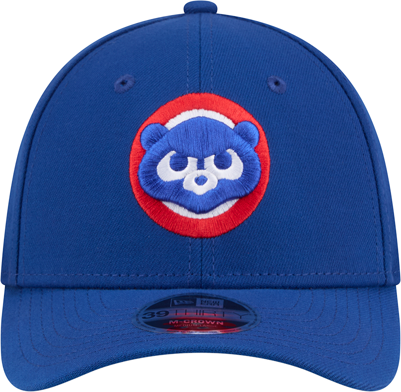 Chicago Cubs Cooperstown Collection 84 New Era M-Crown 39Thirty Blue Flex Fit Hat Official Team Hat Sports Fan Cap Official MLB Team Hat Baseball Fan